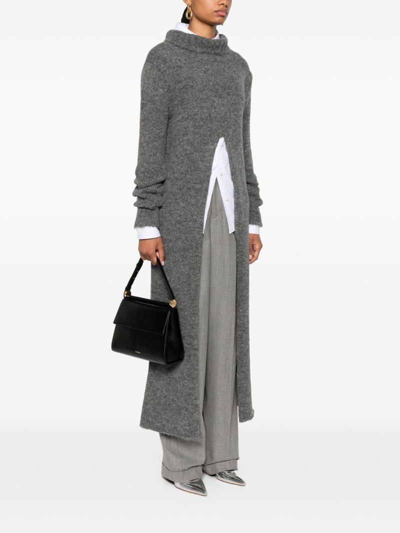 Jil Sander logo-print shoulder bag outlook