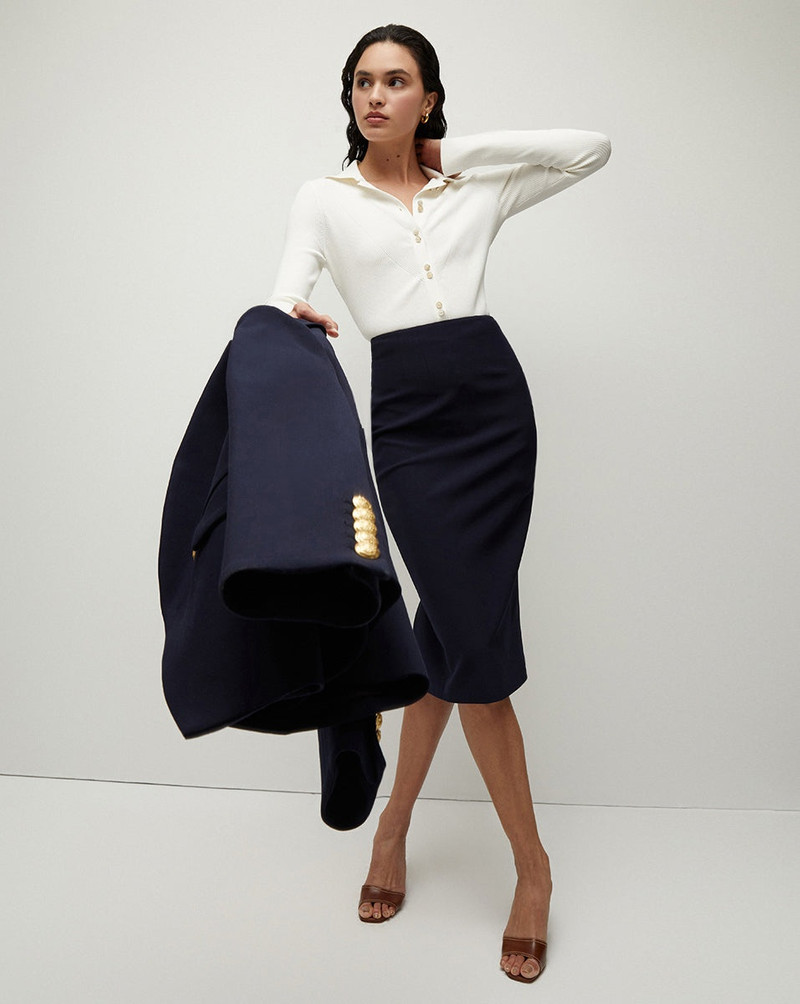 VERONICA BEARD HOLMES PENCIL SKIRT outlook