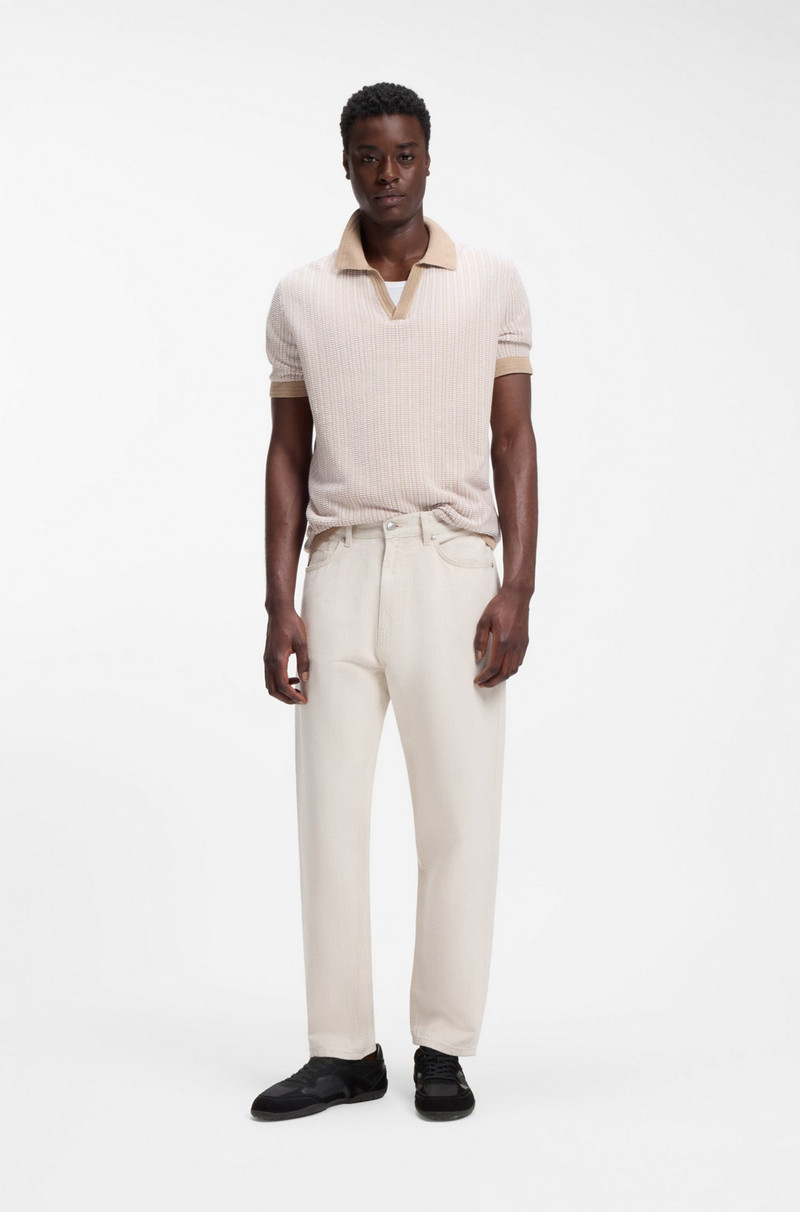 HUGO MIXED-MATERIAL TRAINERS WITH OPEN MESH outlook
