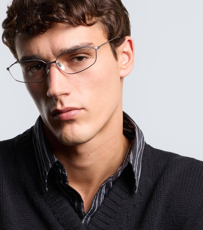 BALENCIAGA Editor rectangular glasses outlook