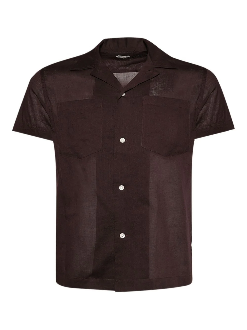 chest-pocket short-sleeve shirt - 1