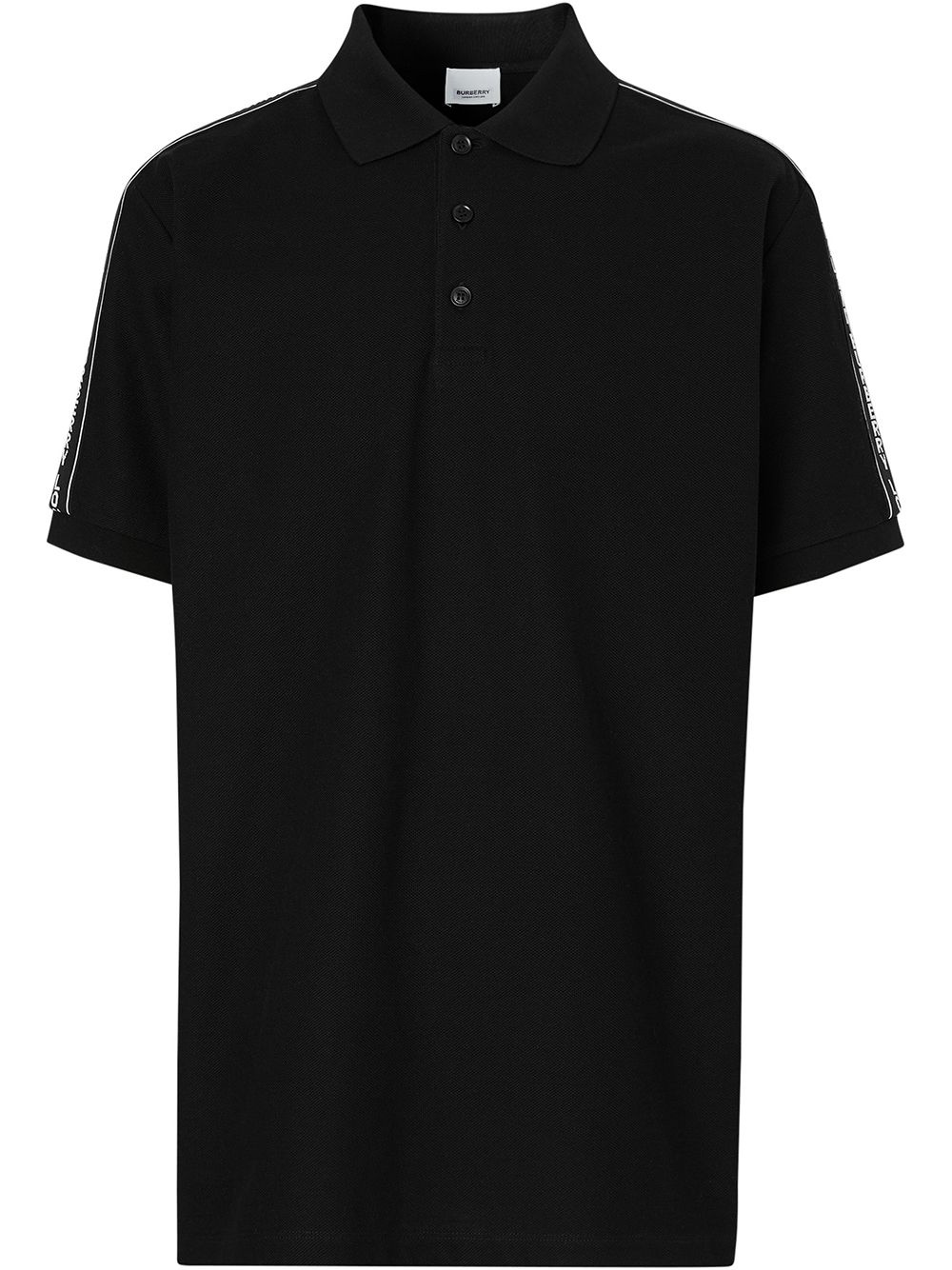 Monogram Motif Cotton Piqué Polo Shirt - 1