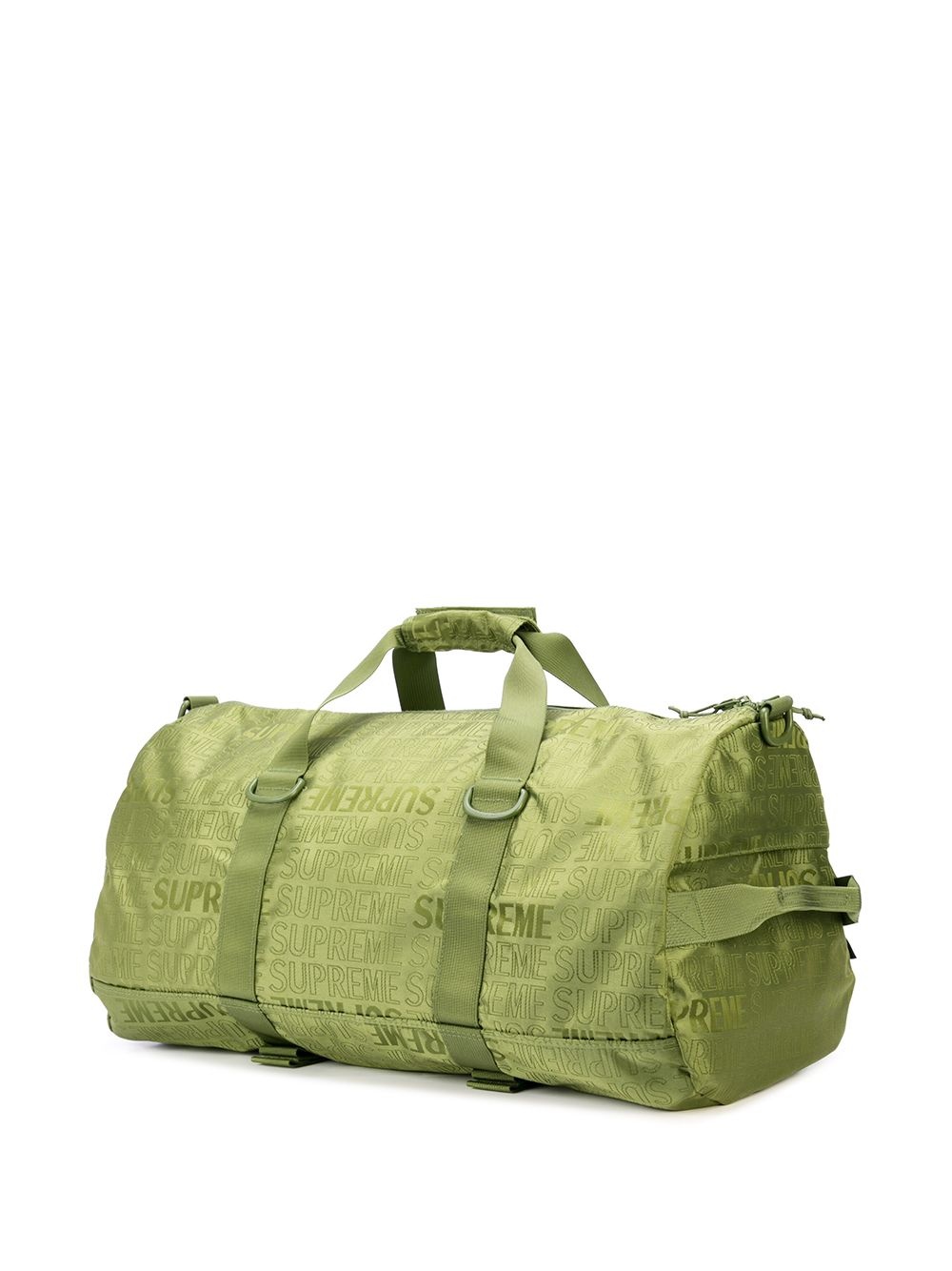 logo print holdall bag - 3