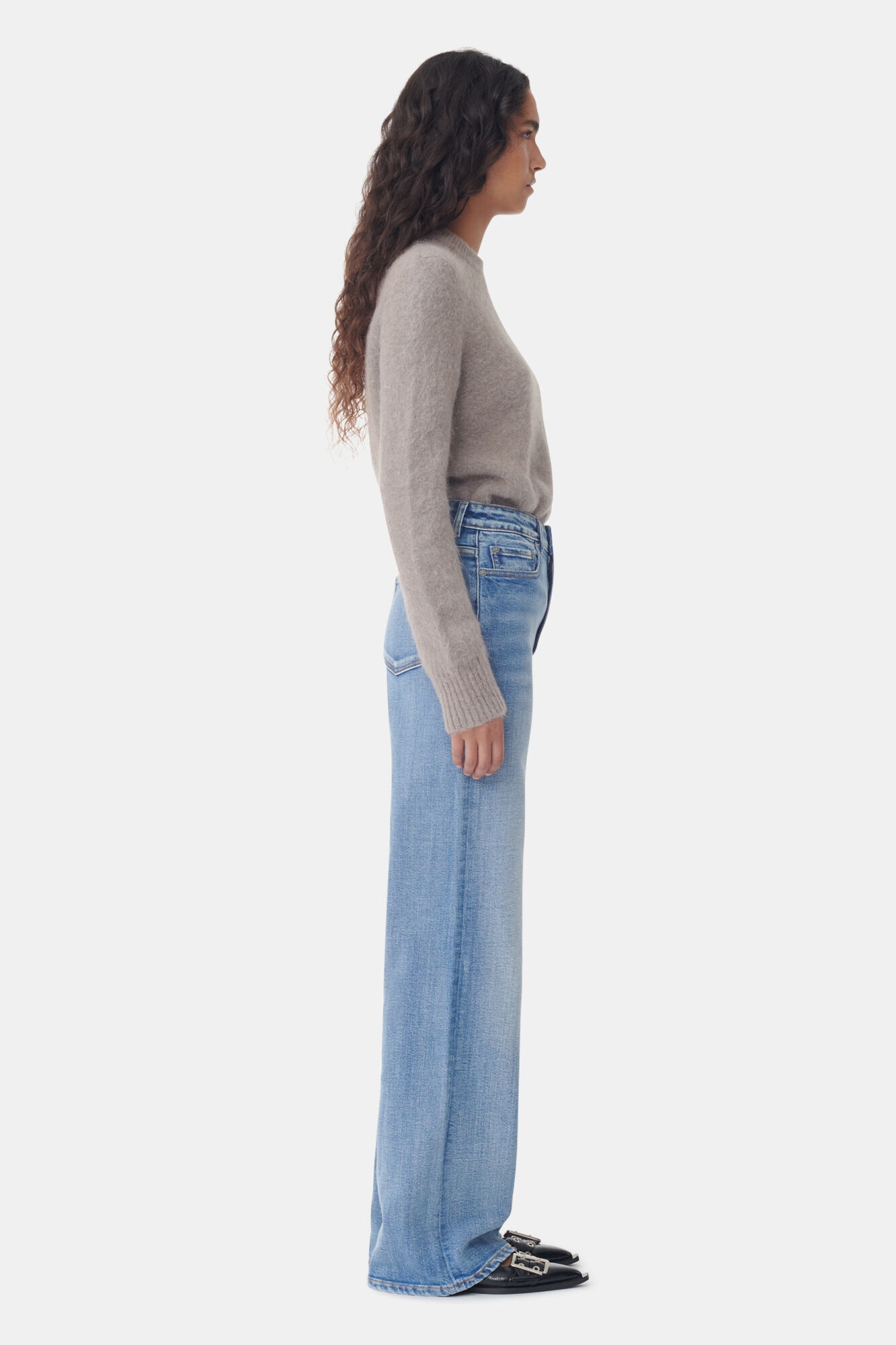 MID BLUE VINTAGE ANDI JEANS - 3