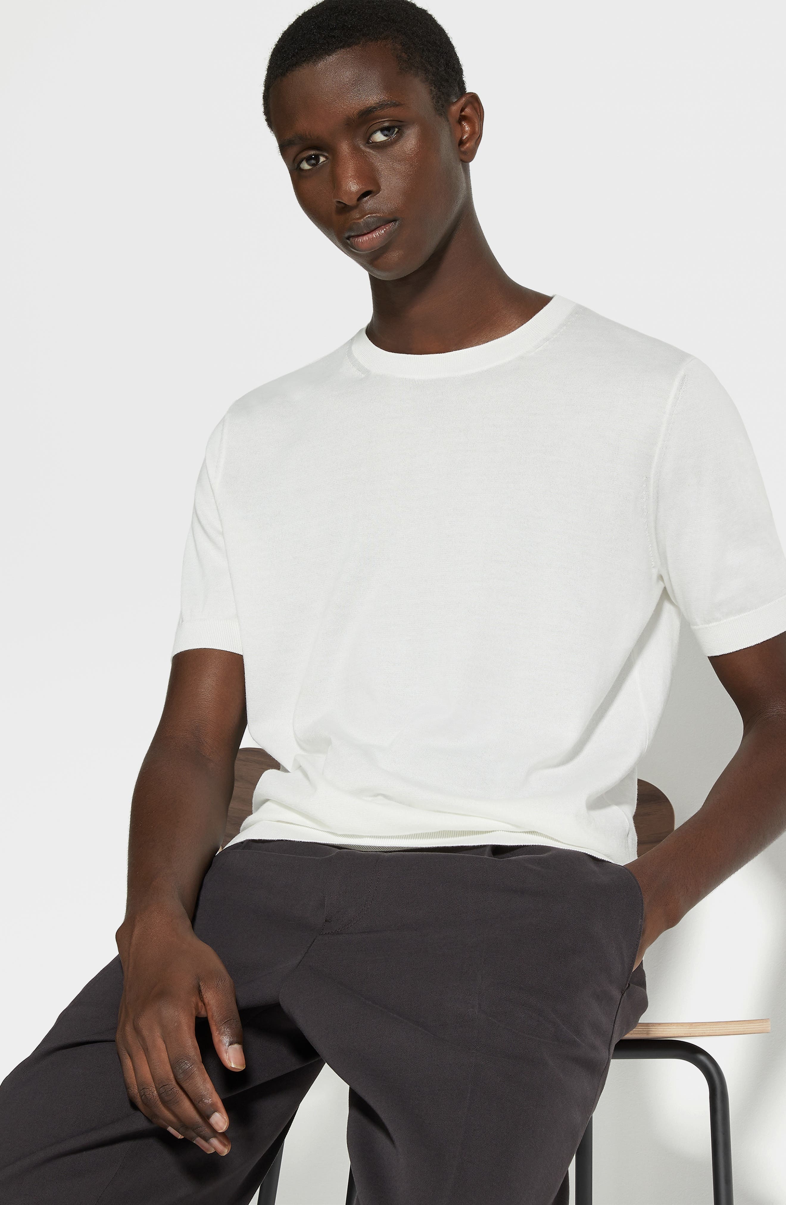 Short Sleeve Premium Cotton T-Shirt - 5