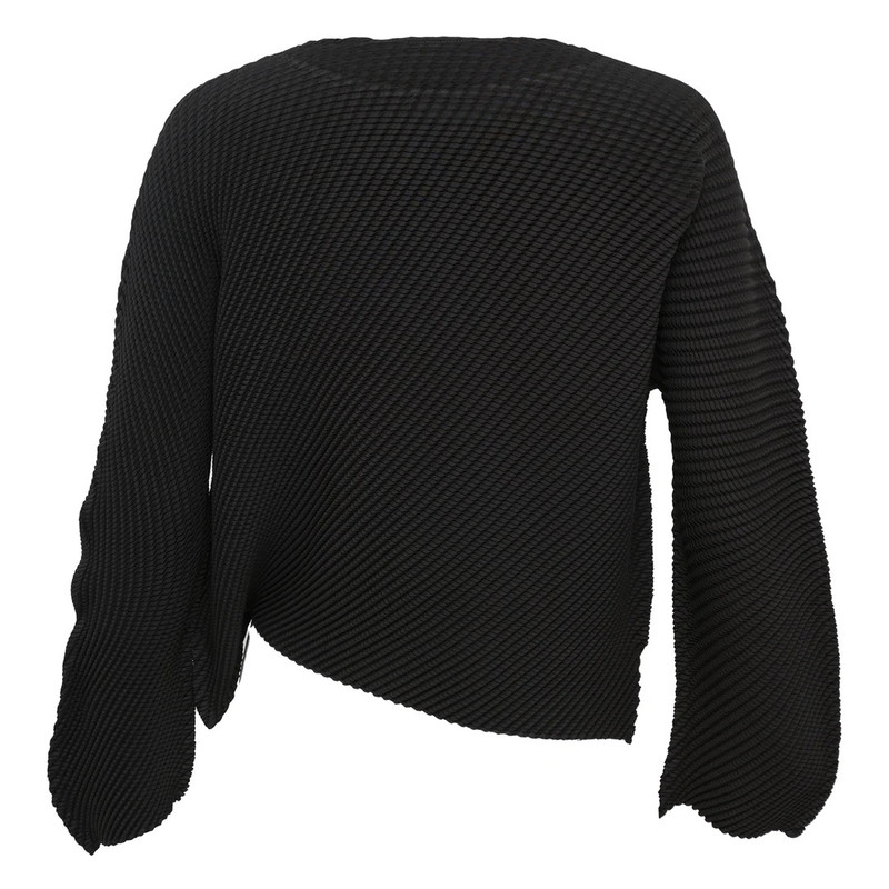 ISSEY MIYAKE Shifted Misty Pleats Pleated Top outlook