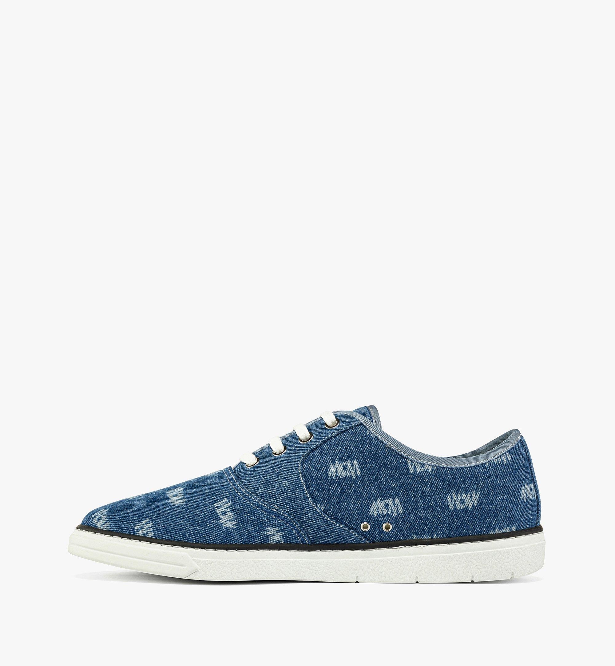 Men’s Semblas Low-Top Sneakers in MCM Sommer Denim - 3