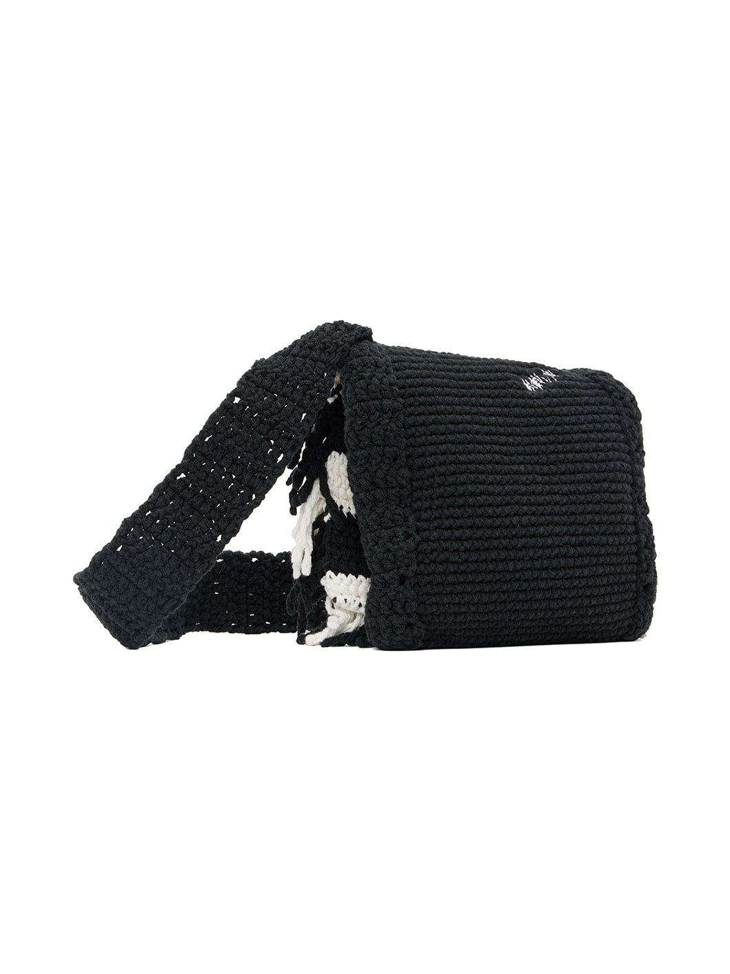 Black & White Mini Komon Bag - 3