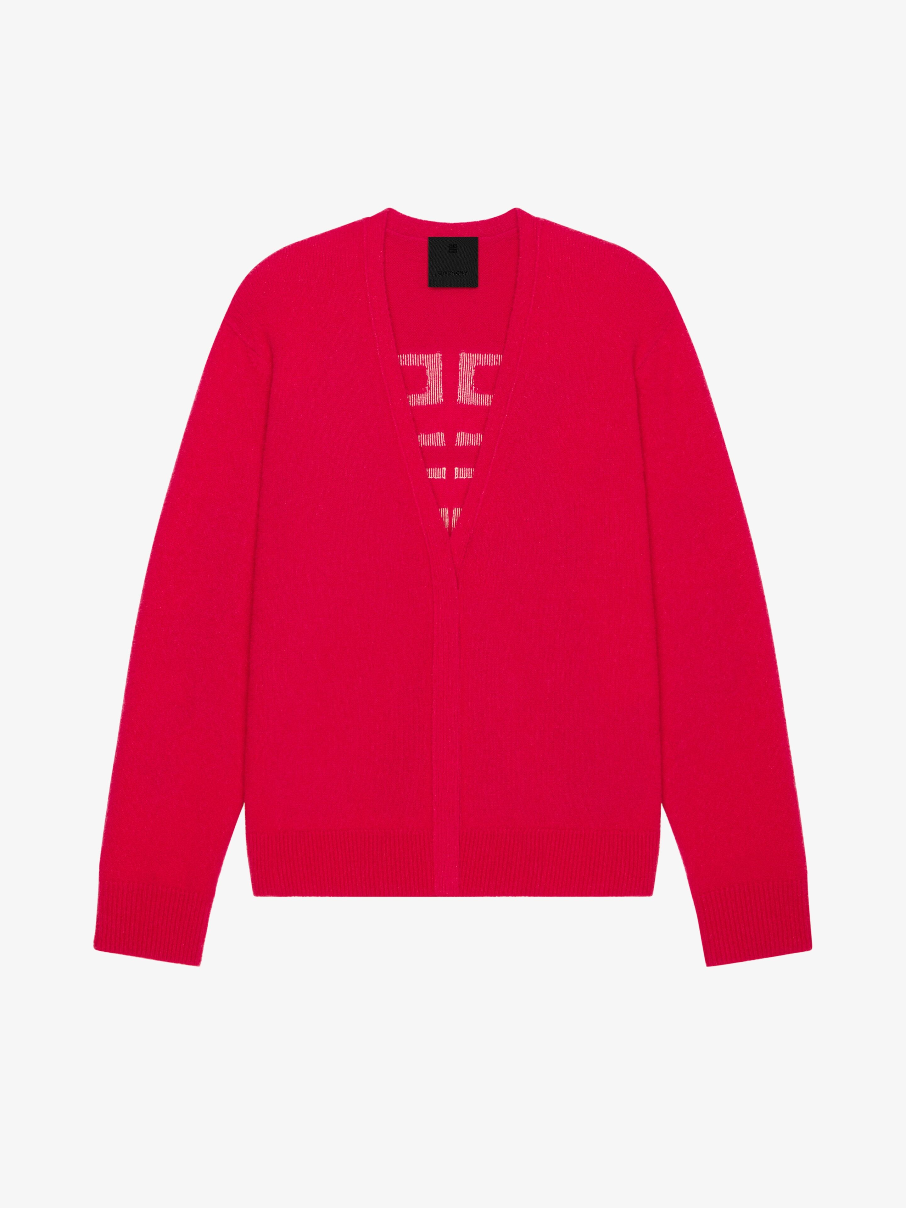 4G CARDIGAN IN CASHMERE AND SILK - 1