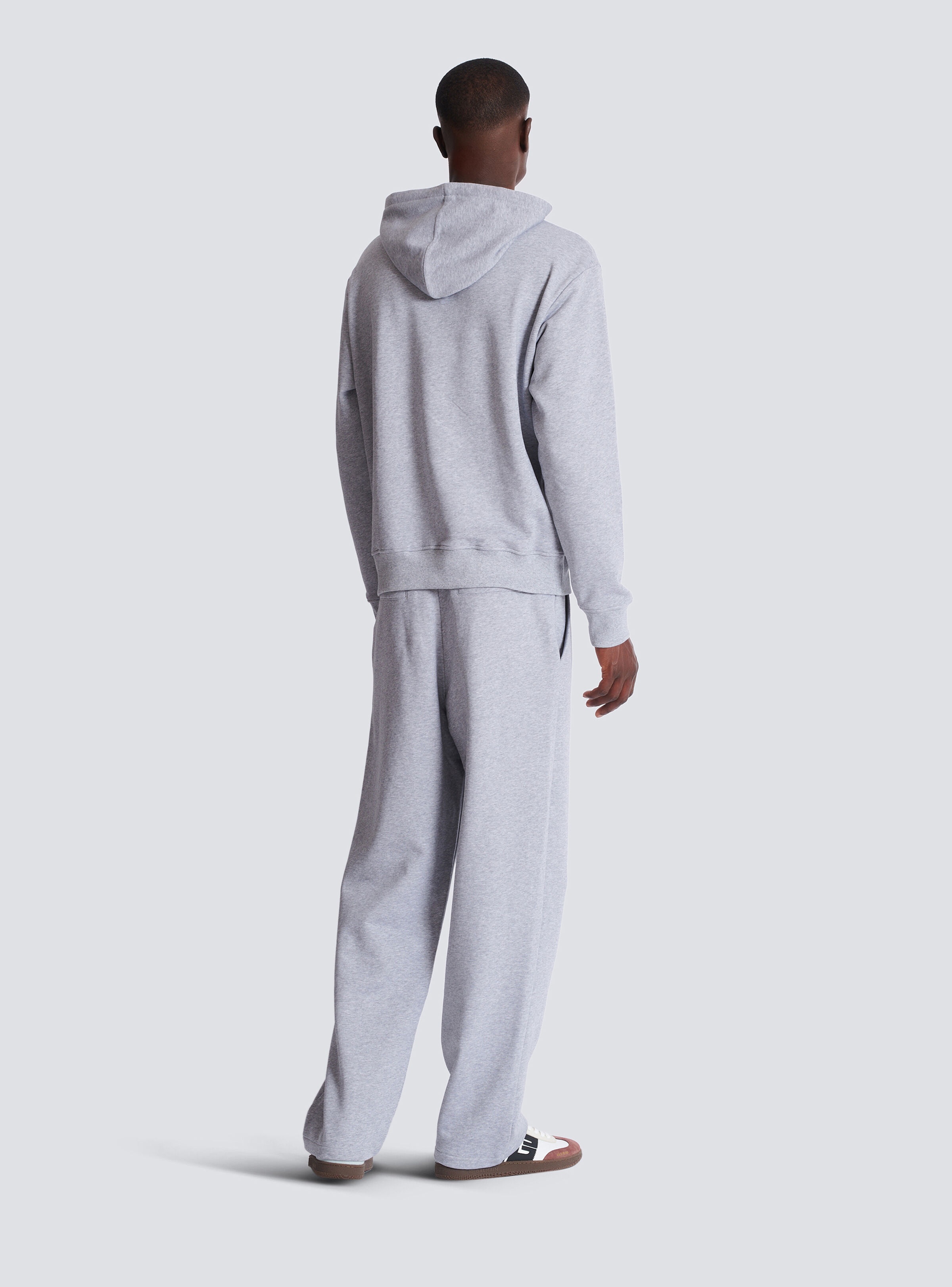 Balmain printed hoodie - 4