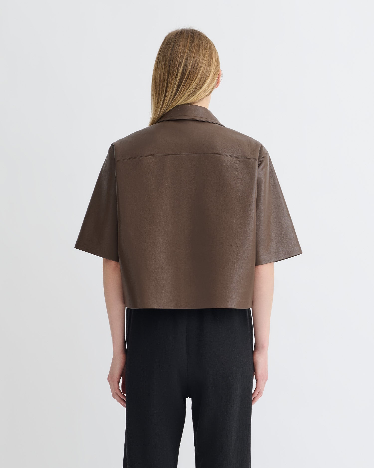 Regenerated Leather Shirt - 4