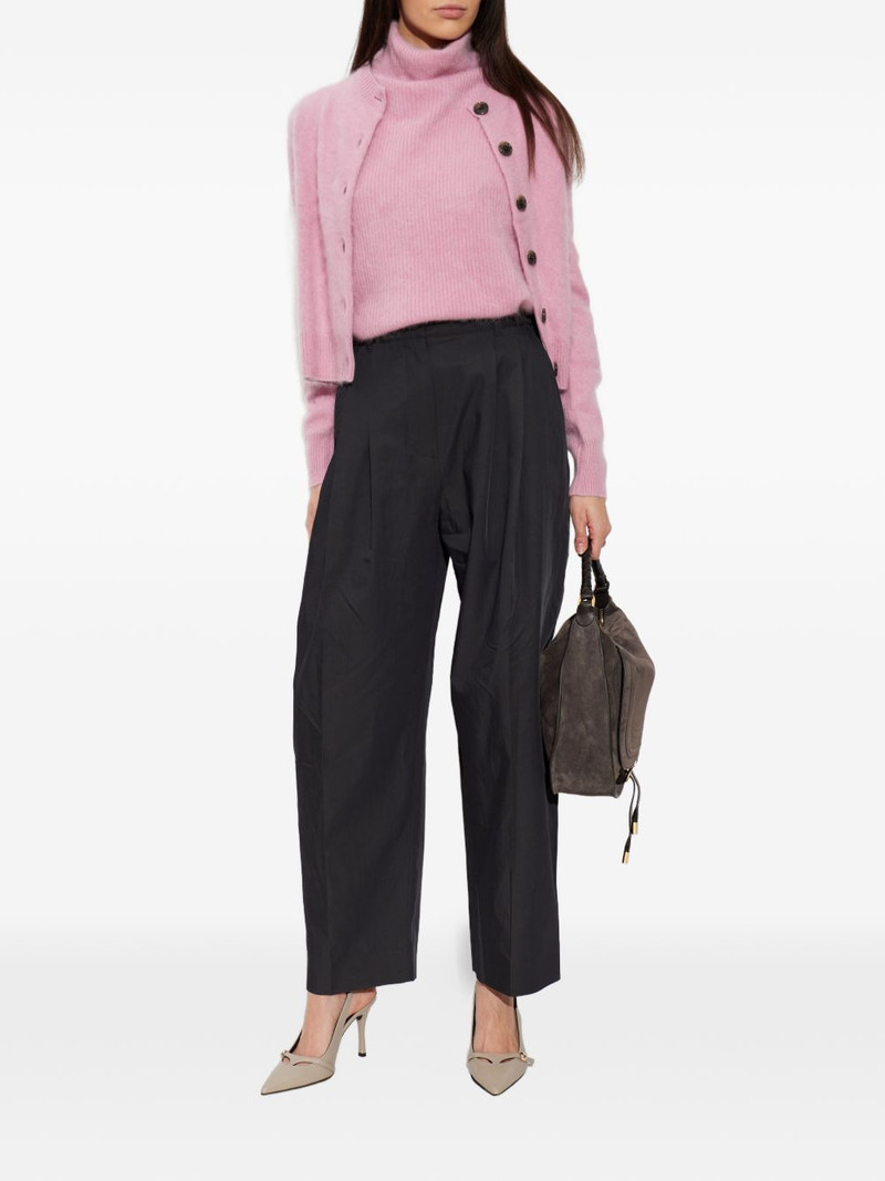 LISA YANG brushed buttoned top outlook