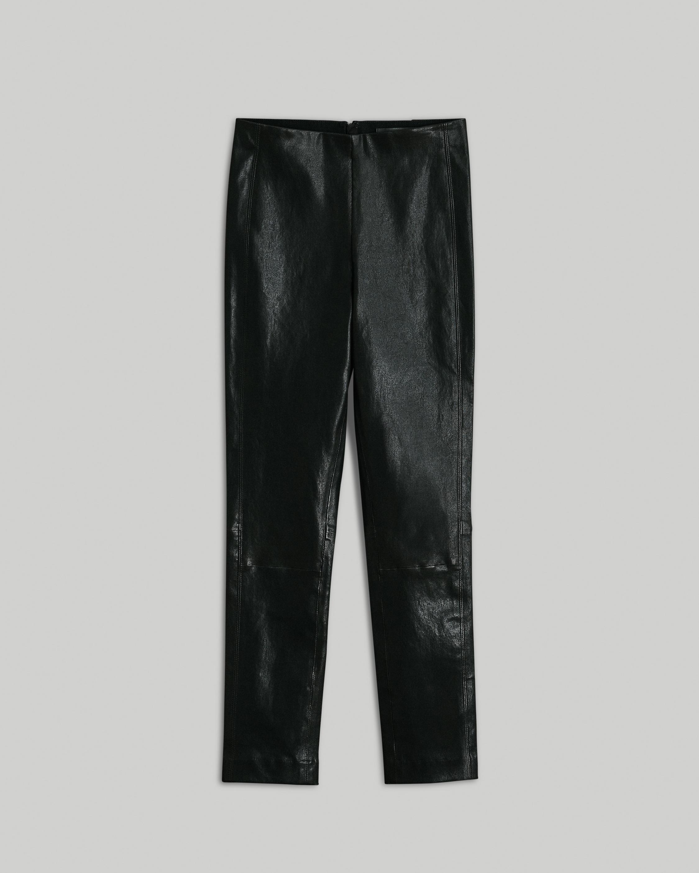 Simone Pant - Leather
Slim Fit Cropped Pant - 1