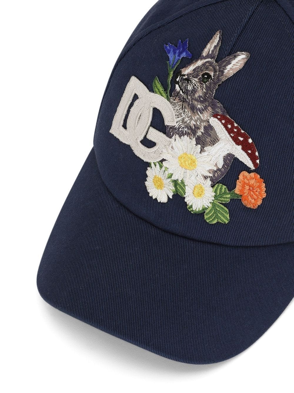 embroidered-logo baseball cap - 2