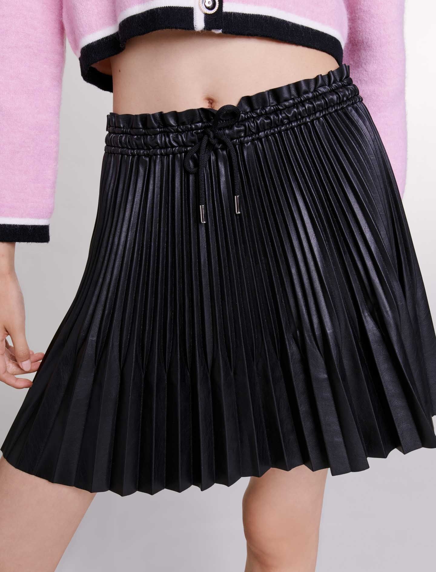 Short pleated skirt - 3