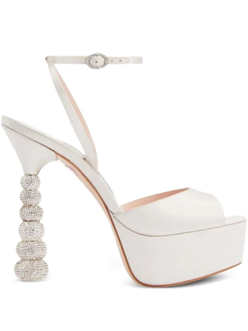 140mm Natalia crystal-heel sandals 1