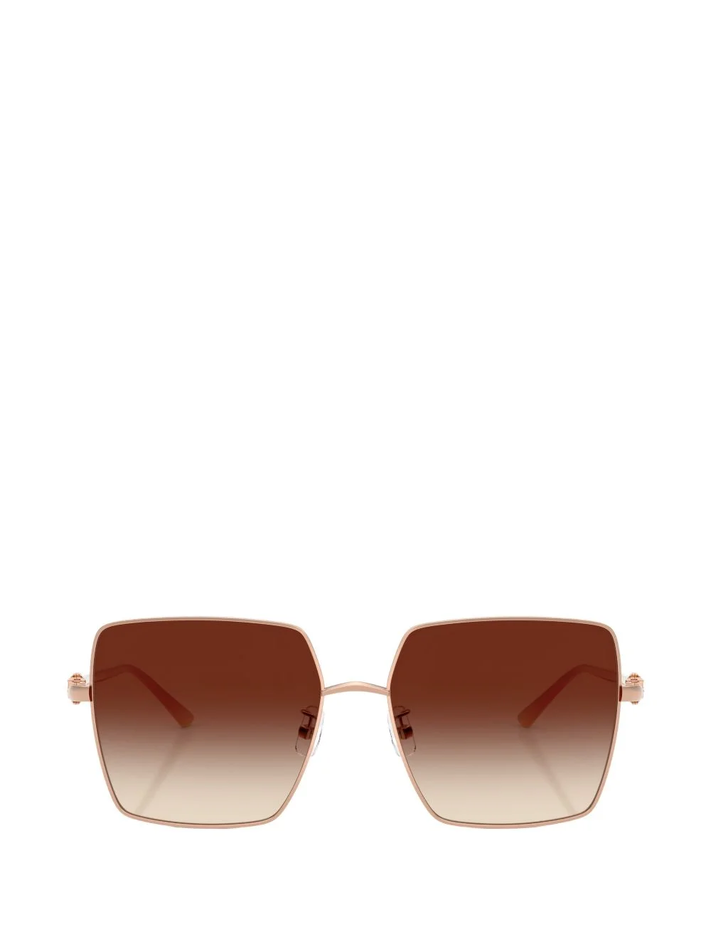square-frame sunglasses - 1
