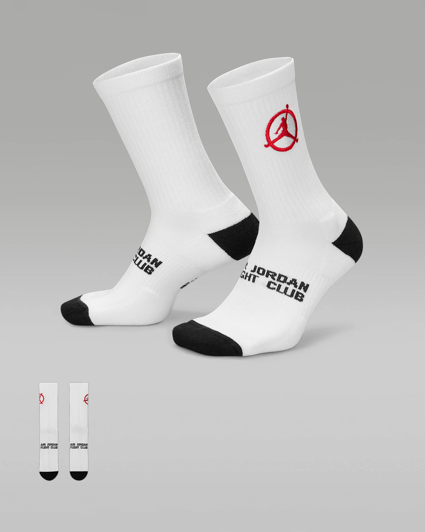 Jordan Flight Club Cushioned Crew Socks - 1