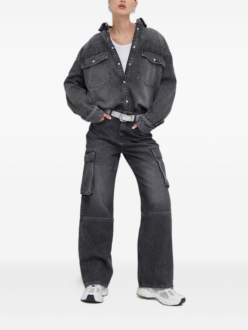 HUGO panelled cargo jeans outlook