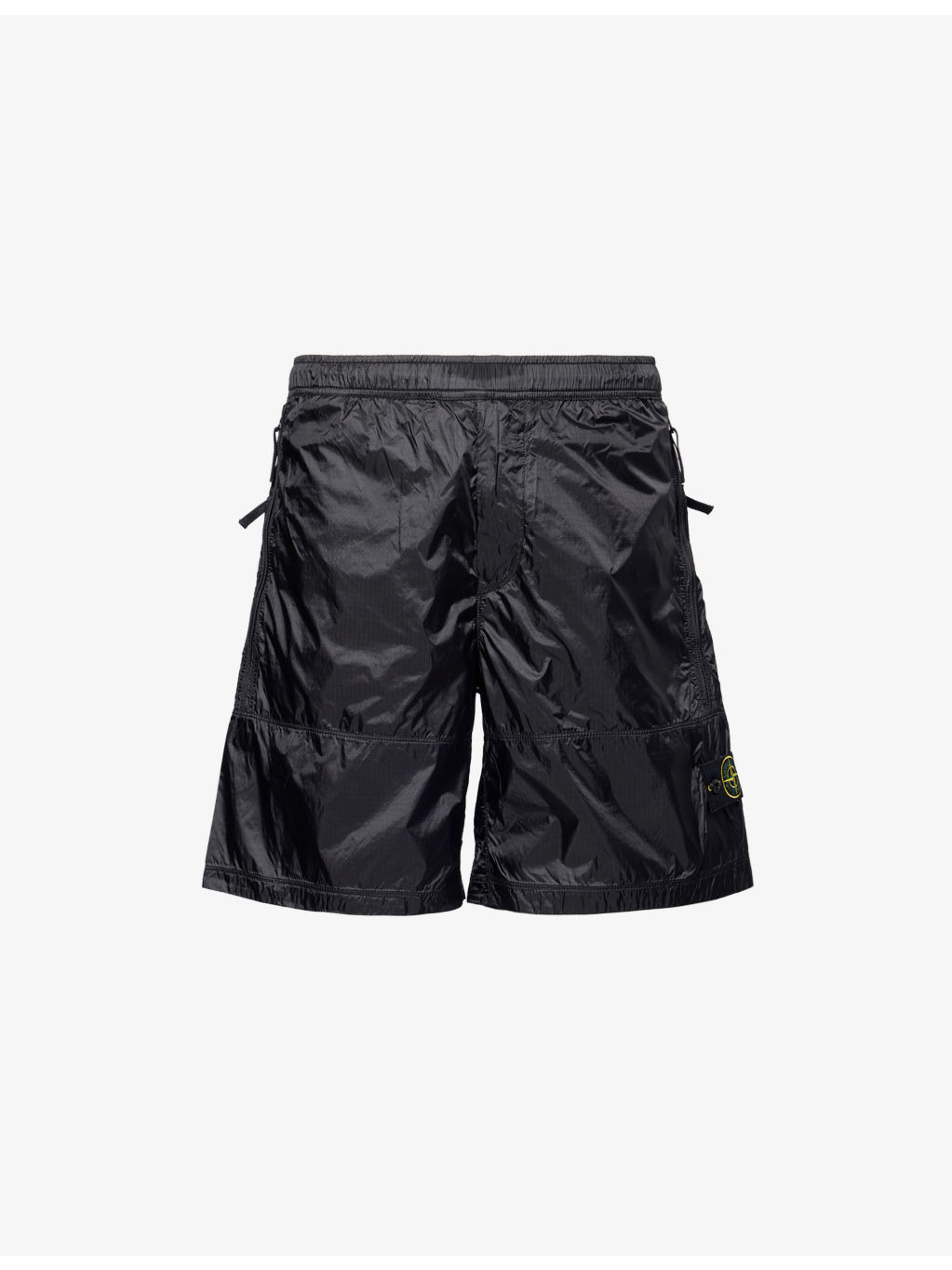 Ripstop Light Logo-Patch Shell Shorts - 1