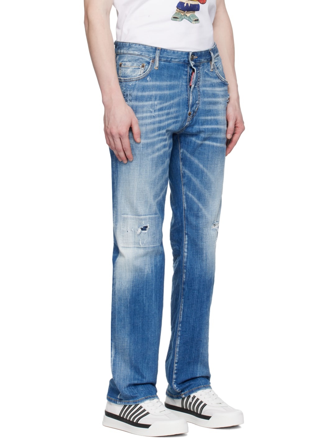 Blue Roadie Jeans - 2