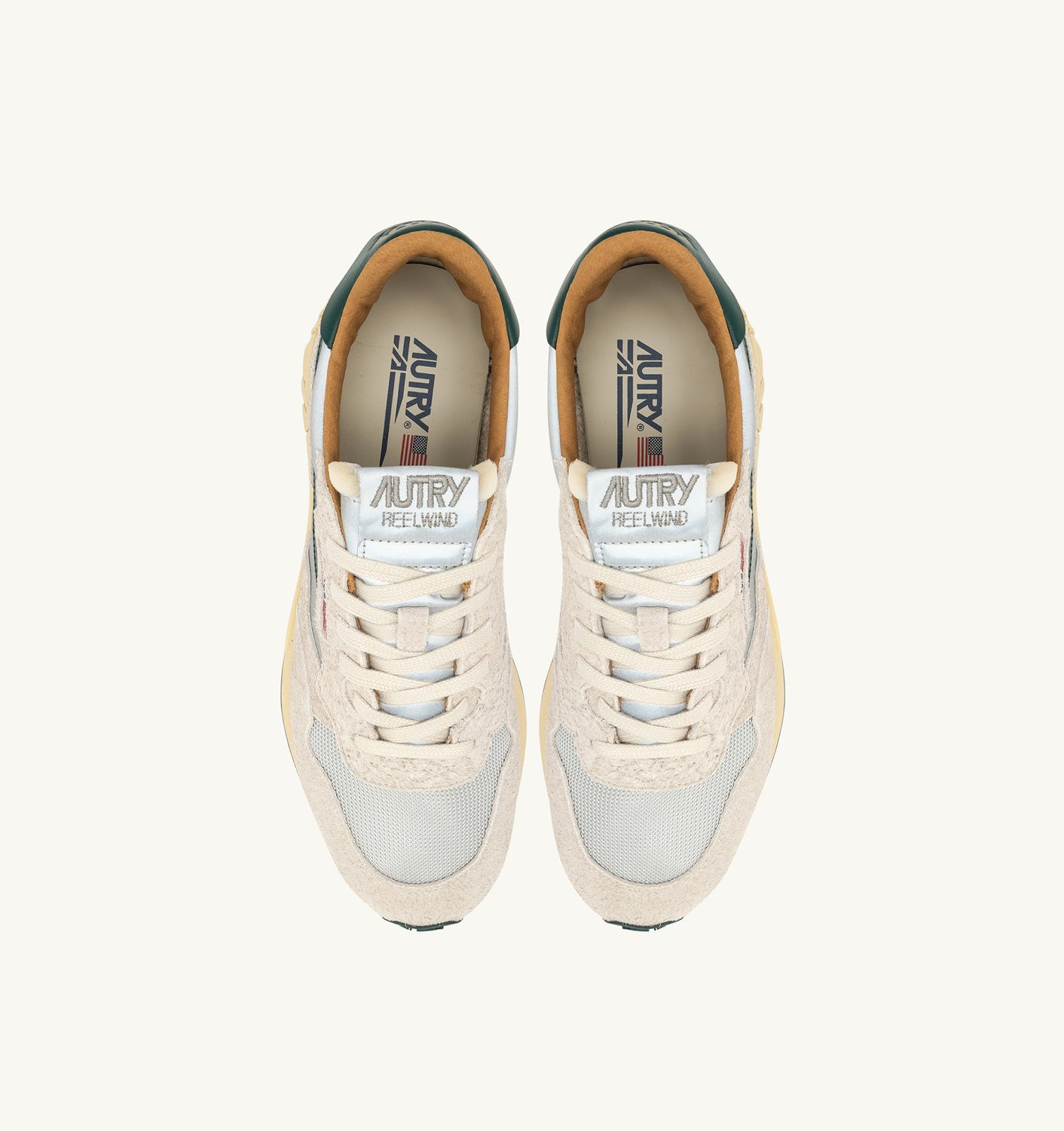 REELWIND LOW SNEAKERS IN SILVER MOUNTAIN REFLECTIVE NYLON AND SUEDE - 5