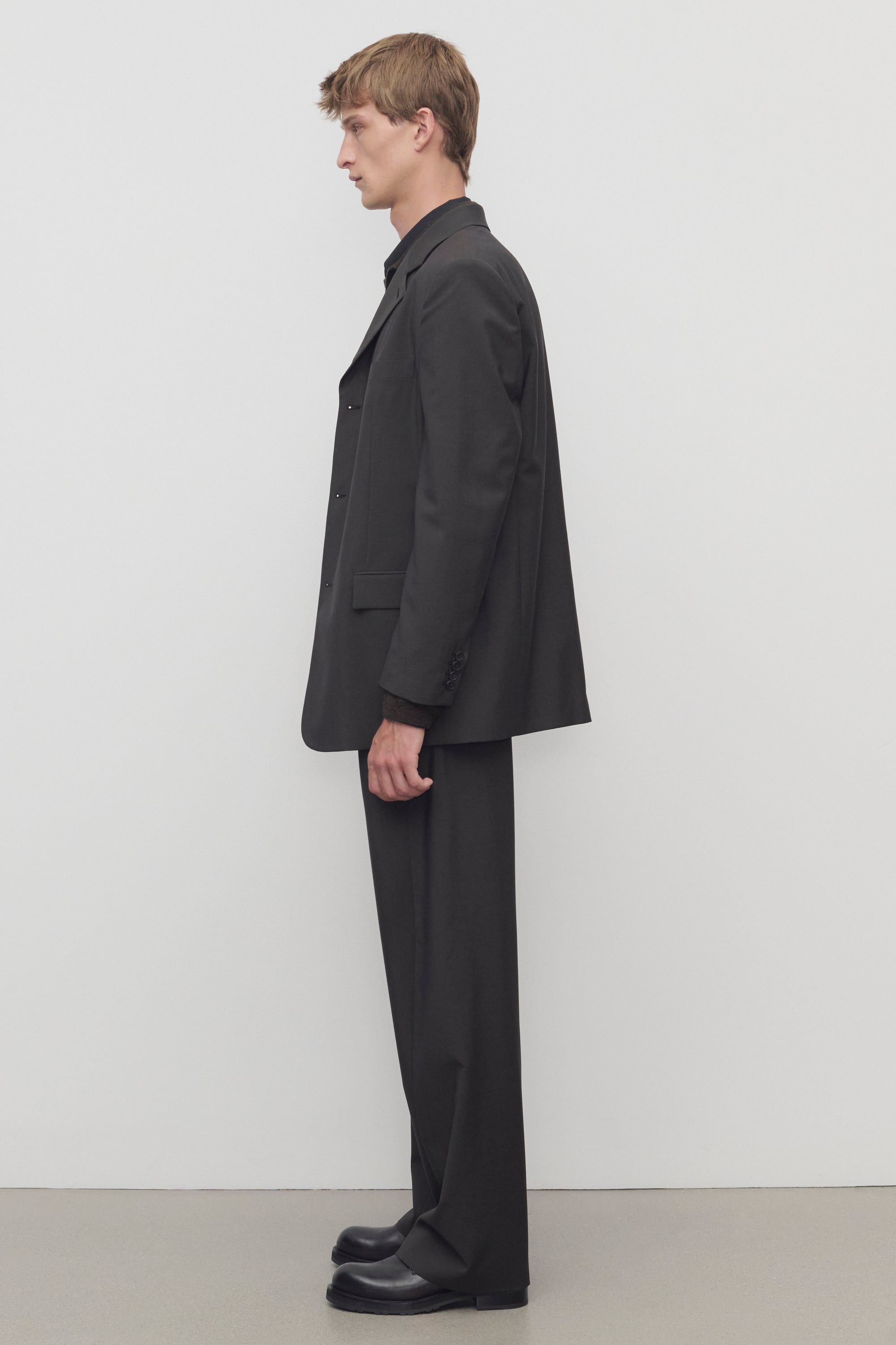 Mista Pant in Virgin Wool and Mohair - 4