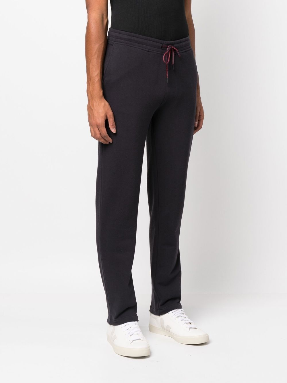 drawstring slim-cut trousers - 3