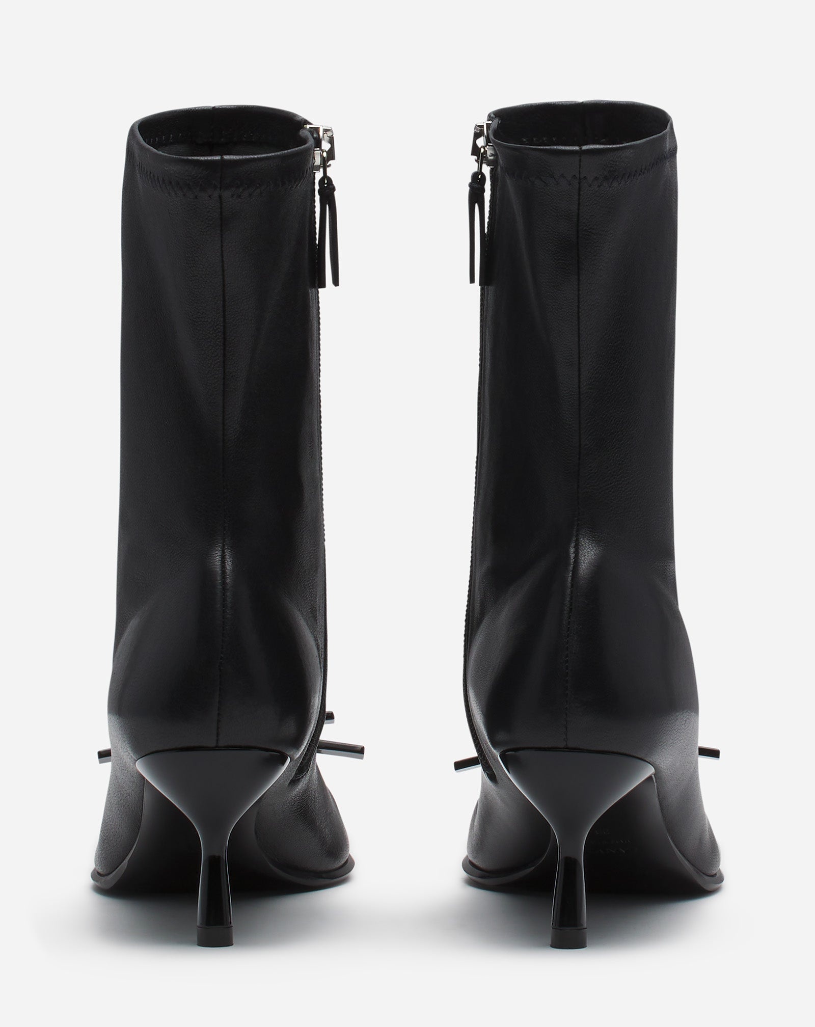 LANVIN BOW ANKLE BOOTS IN LEATHER - 3