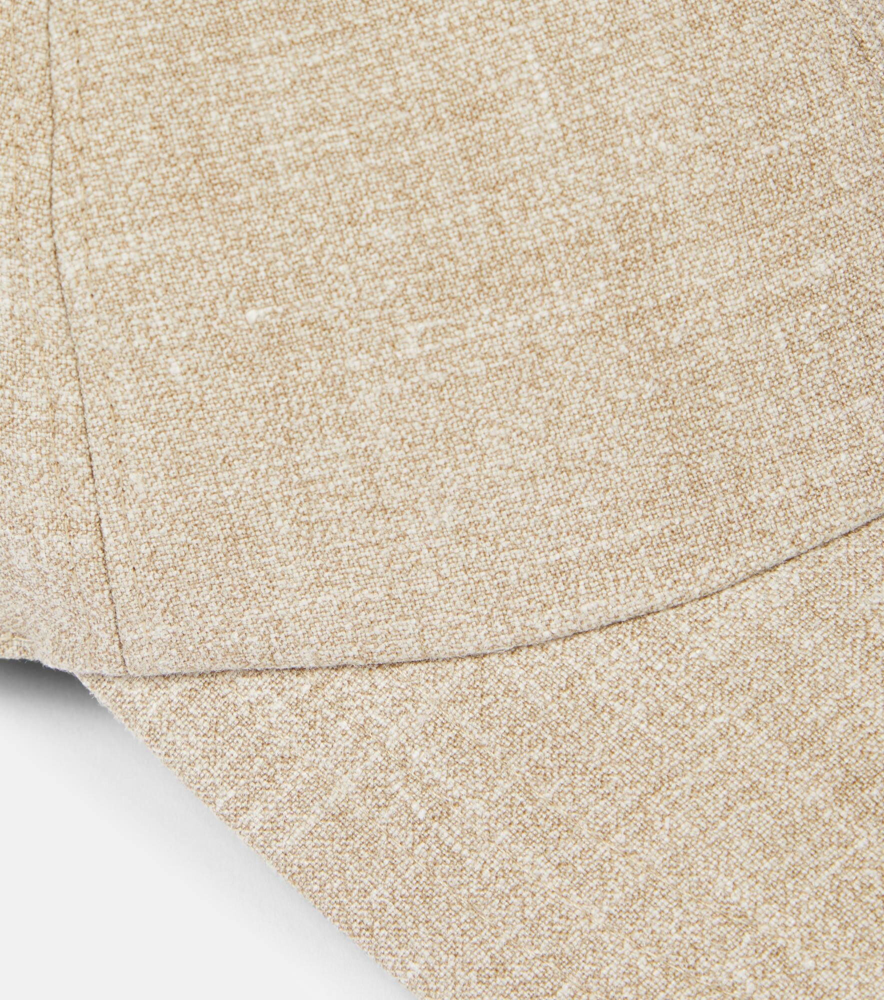 Caspian silk, linen, and wool baseball cap - 4