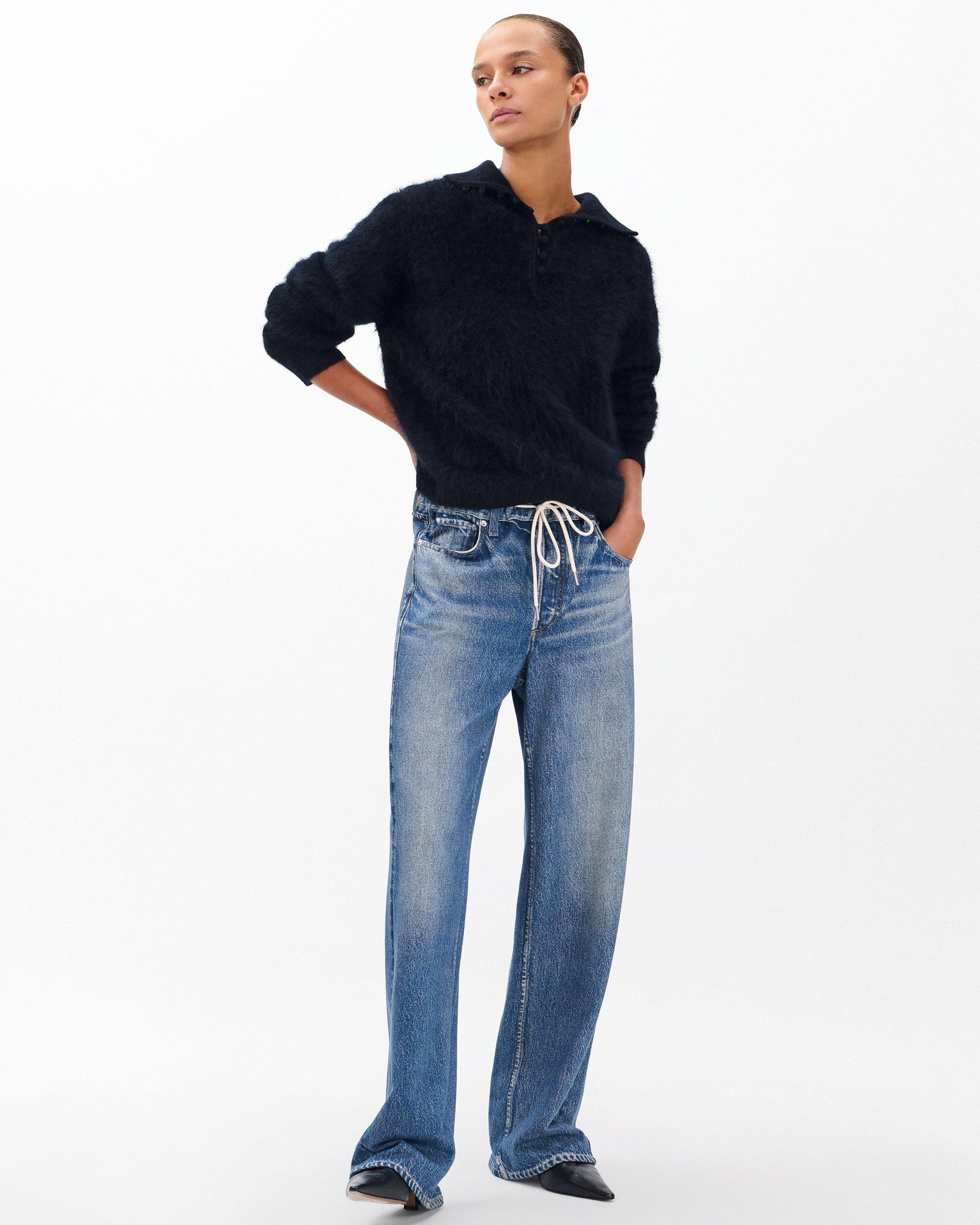 Miramar Drawstring Wide-Leg Pants
Cotton Terry - 3