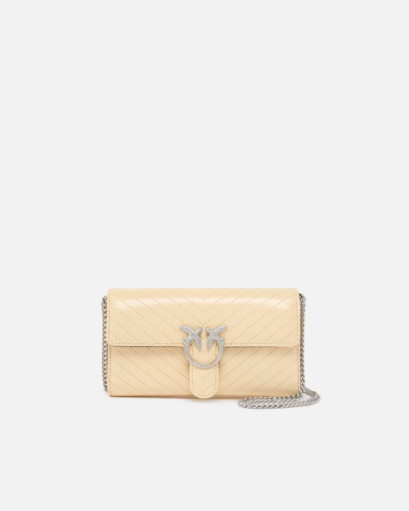 LOVE BAG ONE SMALL CROSSBODY BAG IN LEATHER 1