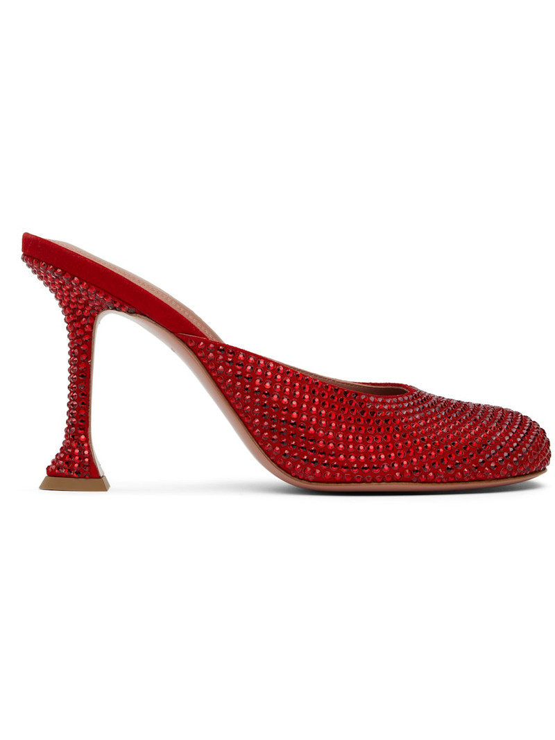 Red Iris Crystal Heels 1