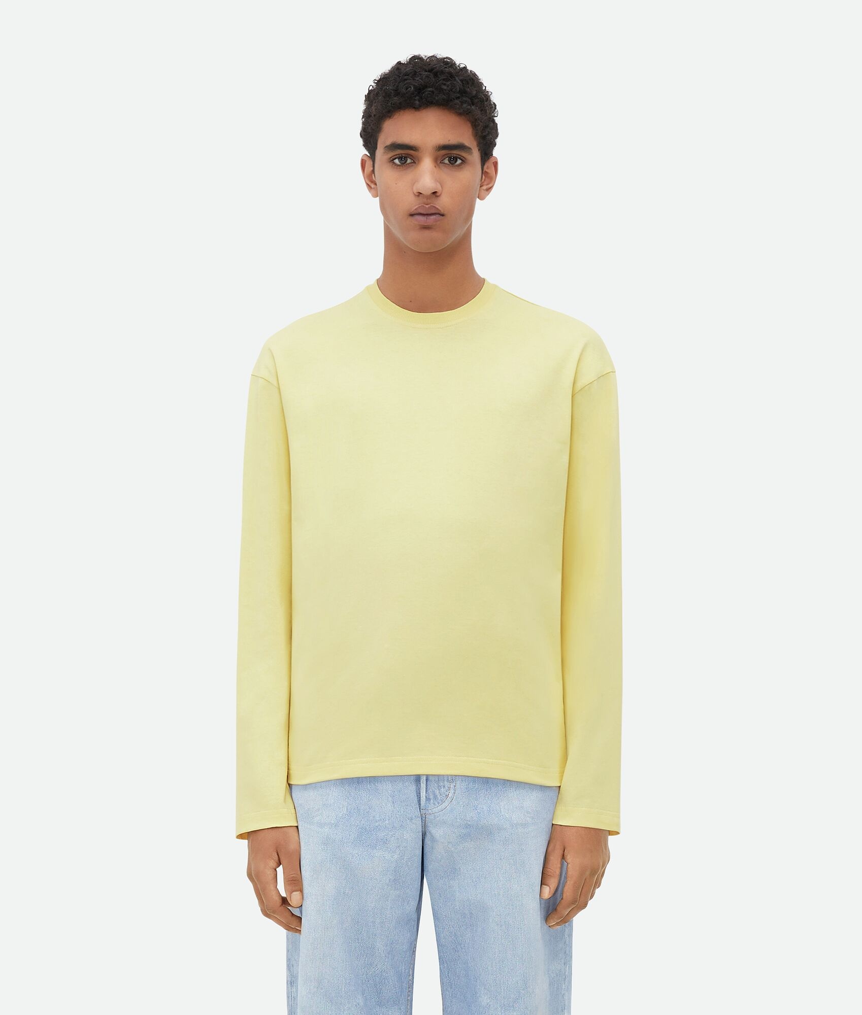 Light Cotton Long-Sleeved T-Shirt - 1
