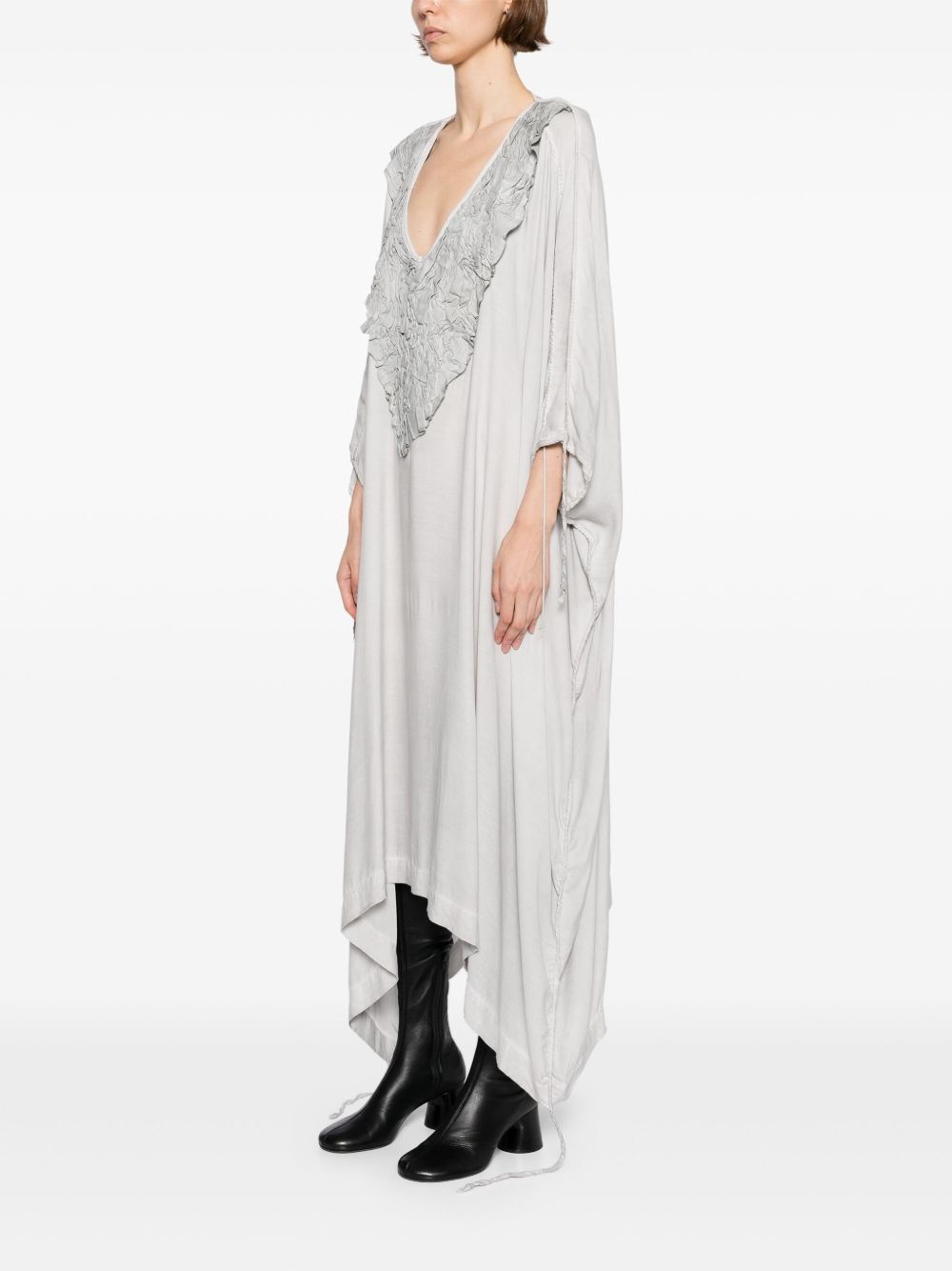 V-neck dress - 3