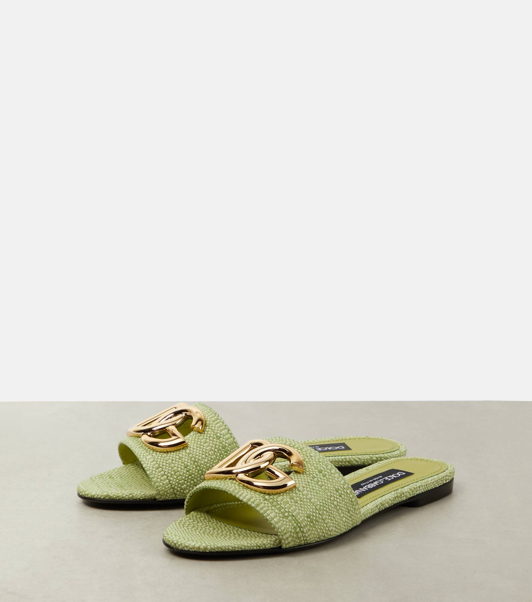 Logo raffia slides - 5