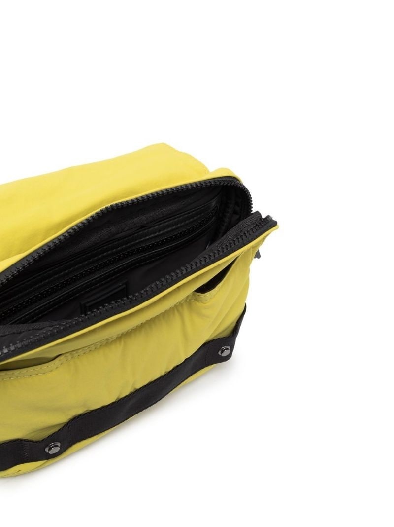 logo-print shoulder bag - 5