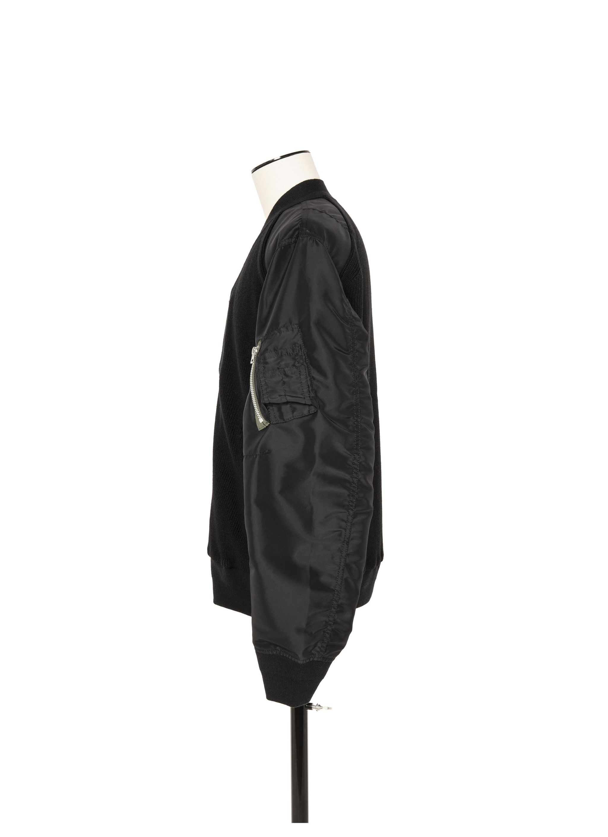 sacai 国内買付 Nylon Twill Mix Blouson Nylon Twill Mix Blouson | sacai Official Store サカイ