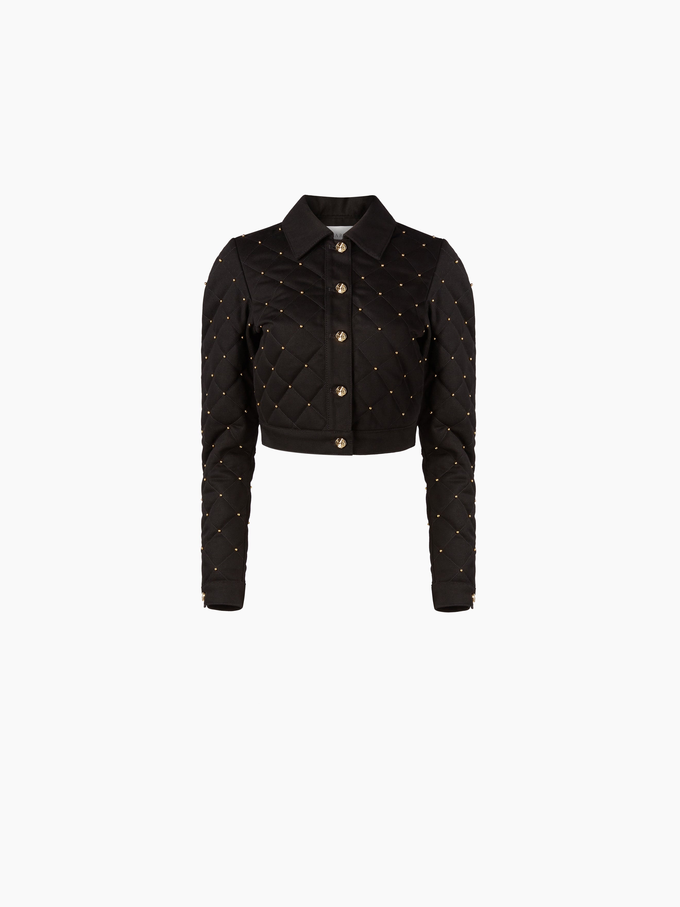 QUILTED DENIM JACKET - 5