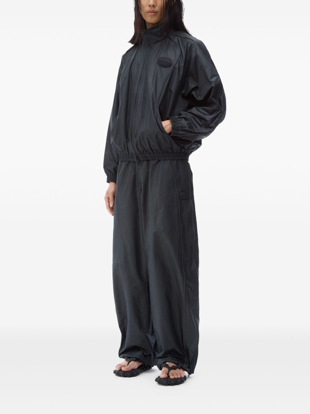 piped-trim track jacket - 2