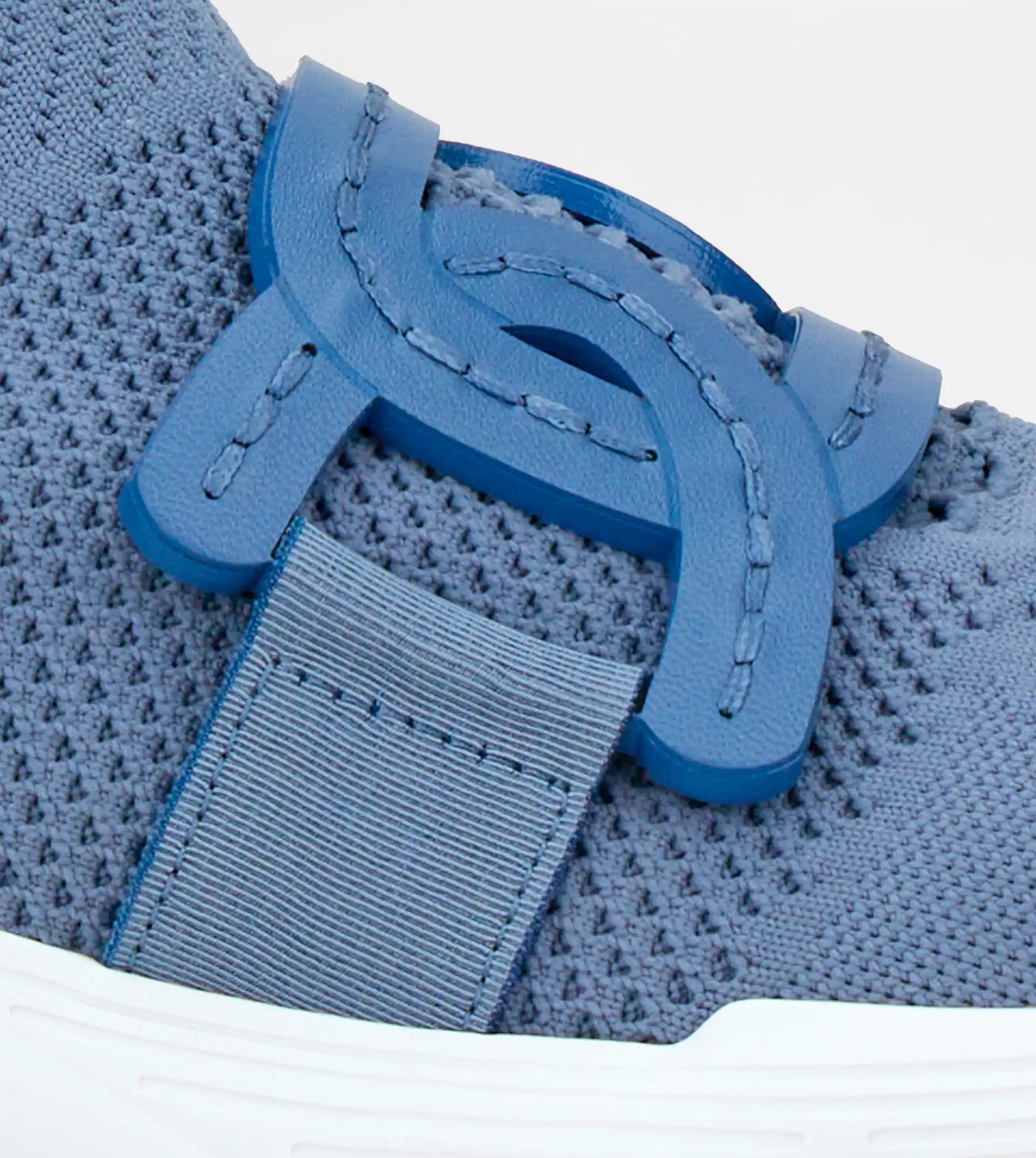 SNEAKERS IN HIGH-TECH FABRIC - BLUE - 5