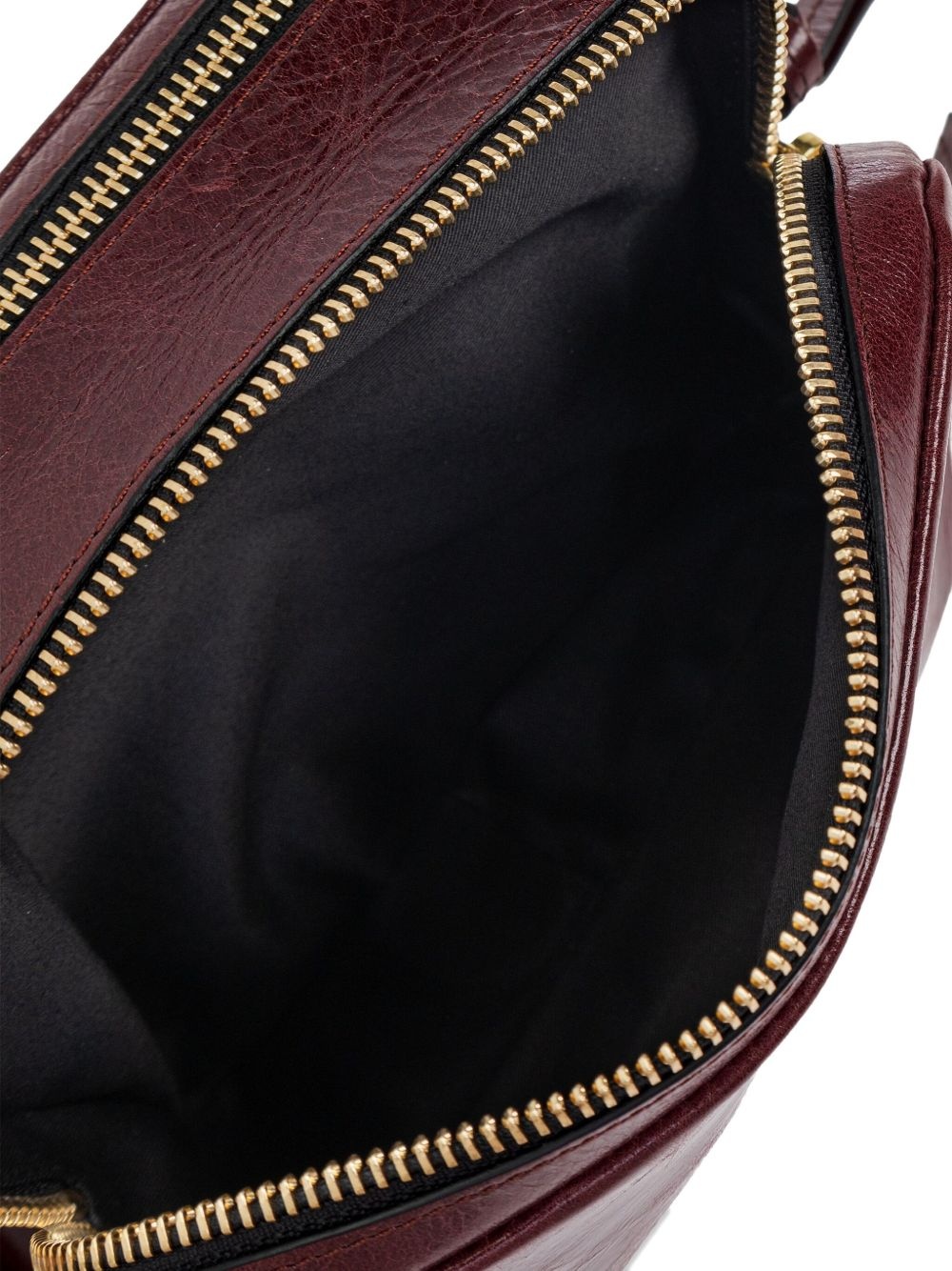 Wardy Camera logo-detailed leather shoulder bag - 4