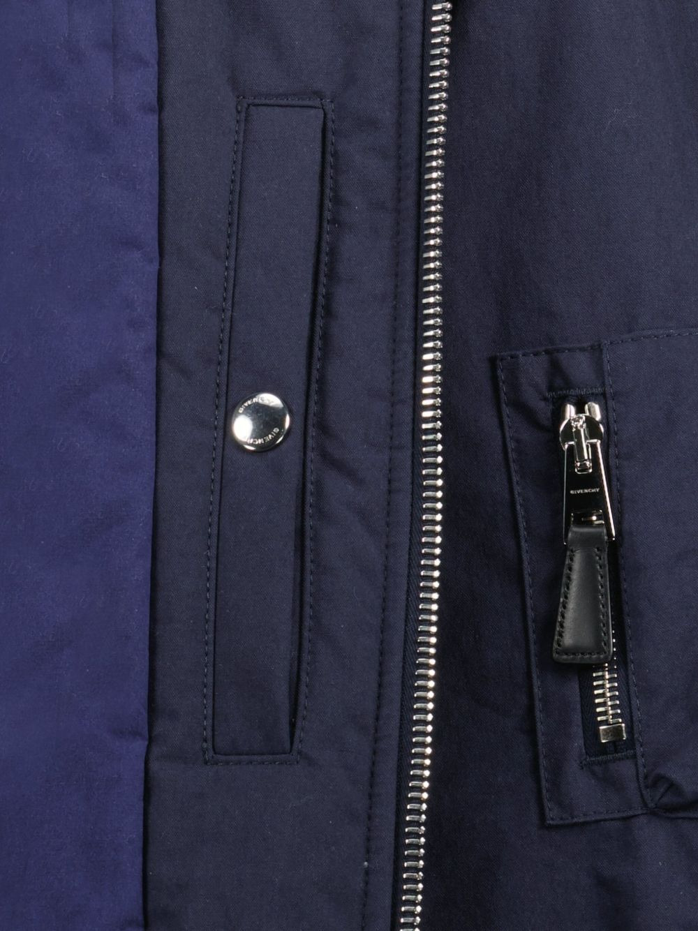 logo-detail bomber jacket - 4