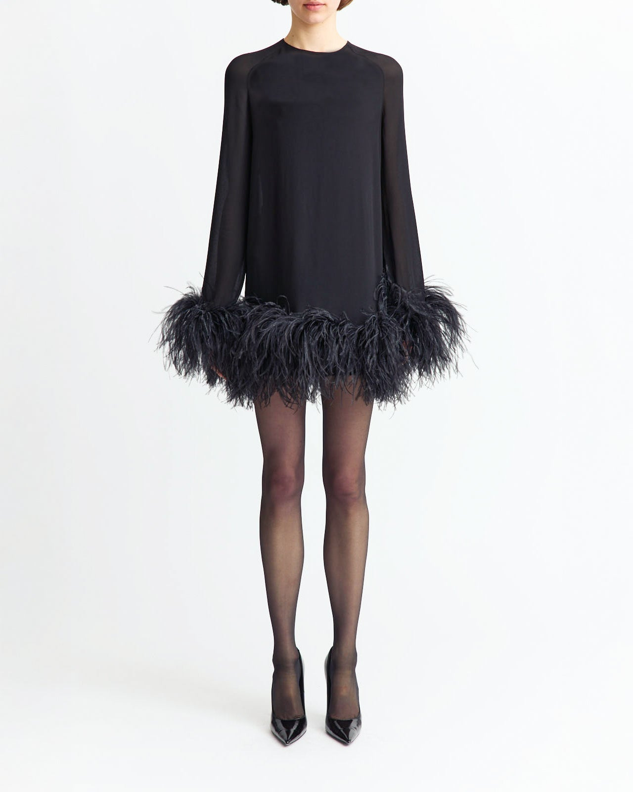 HODI MINI DRESS IN GEORGETTE - 2