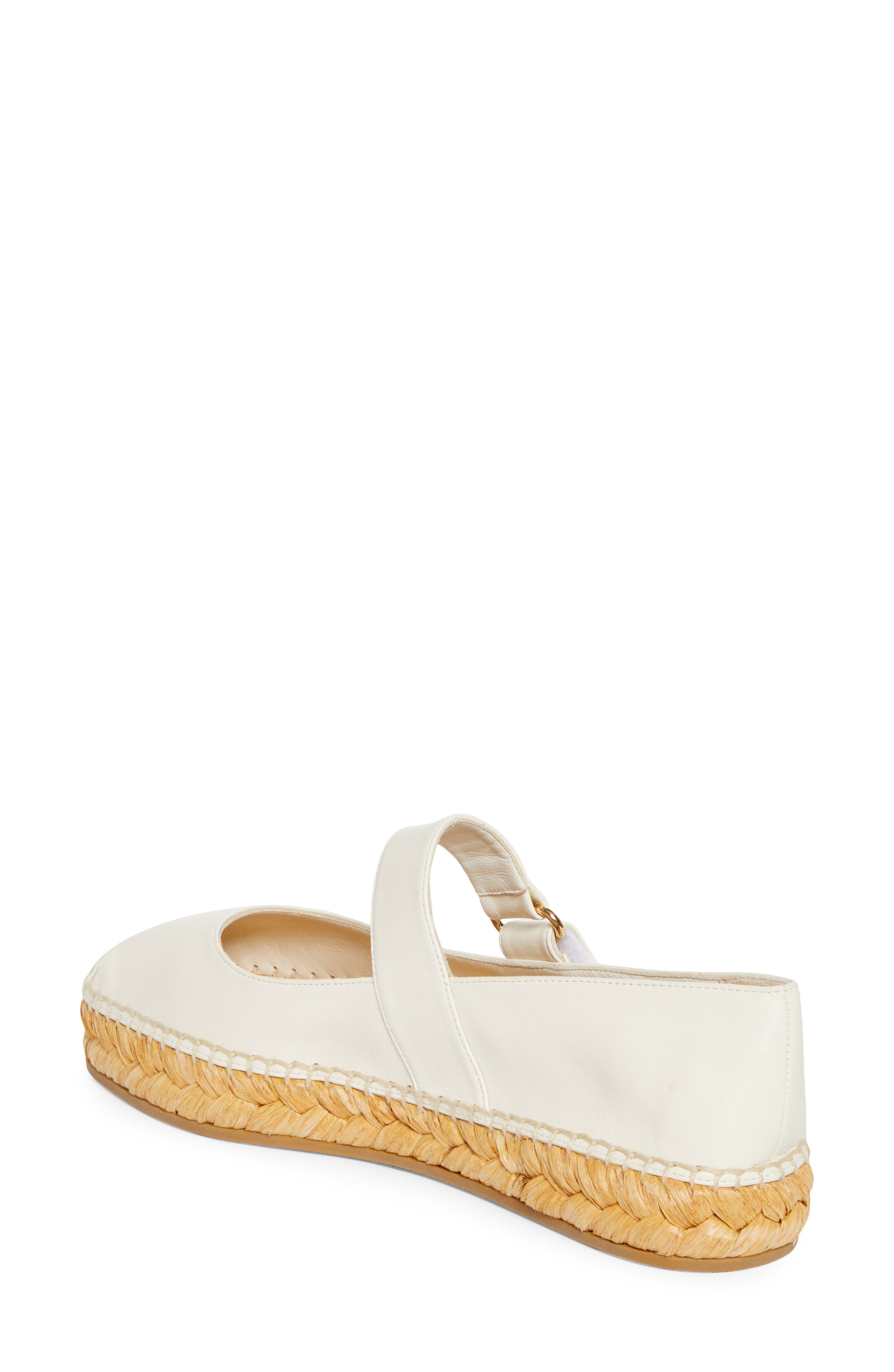 Jimmy Choo Fayence Espadrille Mary Jane Flat in Latte at Nordstrom - 2