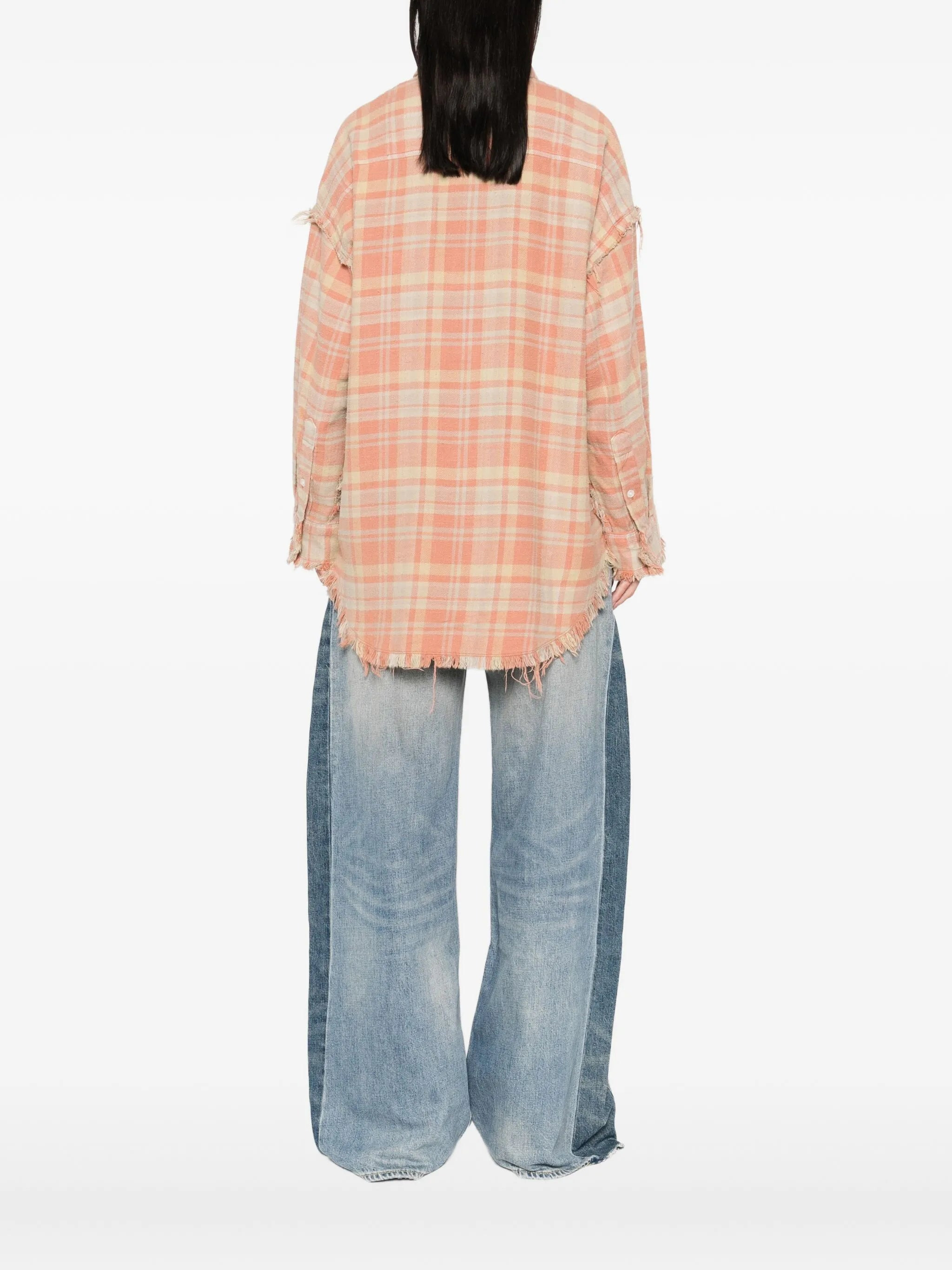 R13 Checked Cotton Shirt - 2