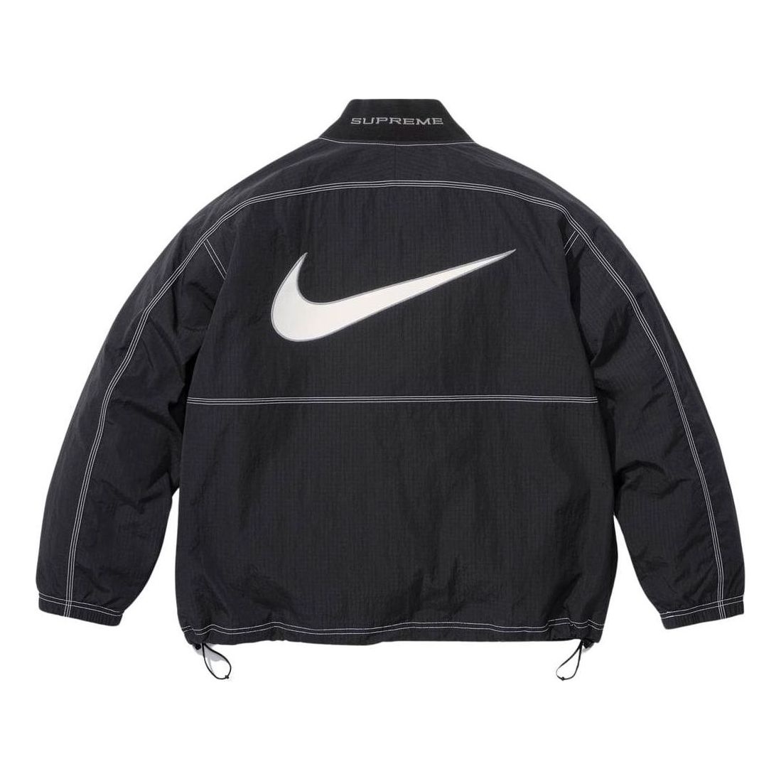 Supreme x Nike Ripstop Pullover 'Black White' SUP-SS24-160 - 2