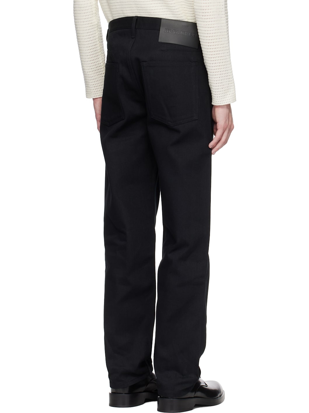 Black Regular Jeans - 3