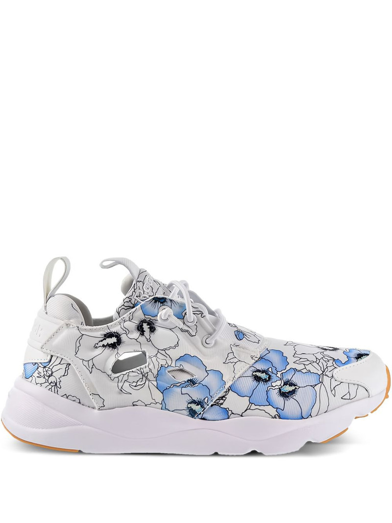 Furylite Floral Bloom "White" sneakers 1