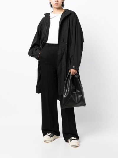 Yohji Yamamoto hooded parka coat outlook